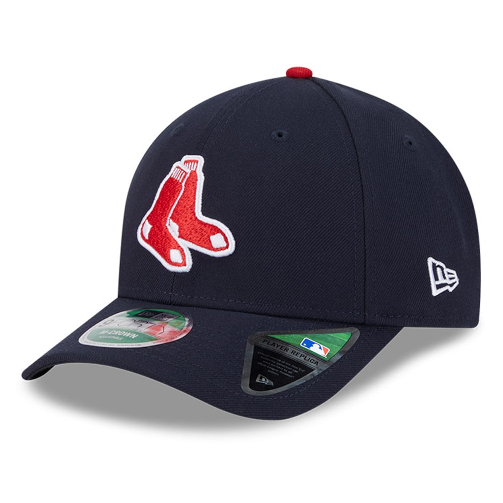 美国代购正品New Era波士顿红袜队棒球帽鸭舌弯沿帽子藏蓝Red Sox