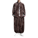 新中式D民族风盘扣金丝绒龙纹夹克外套阔腿裤套装TZ172-P143控168，男装休闲套装，电商A005