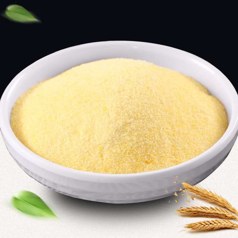 农家自制石磨手工新纯玉米粉面棒头子面苞米细粗粮家用稀饭面现磨