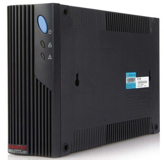 山特ups santak mt1000 600w 1000va内置7ah 2节带稳压 保三年