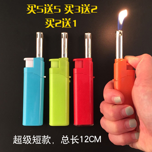 短款打点火器火锅煤气灶酒精块打火机点火棒厨房艾灸家用点火枪