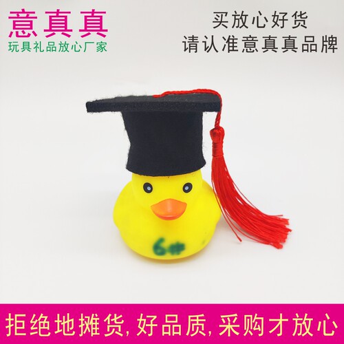 迷你博士帽红色流苏帽毕业季学士帽硕士帽酒瓶鲜花植物玩具装饰品