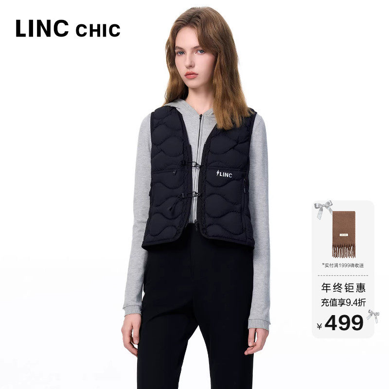 叠穿单品机能防绒羽绒马甲