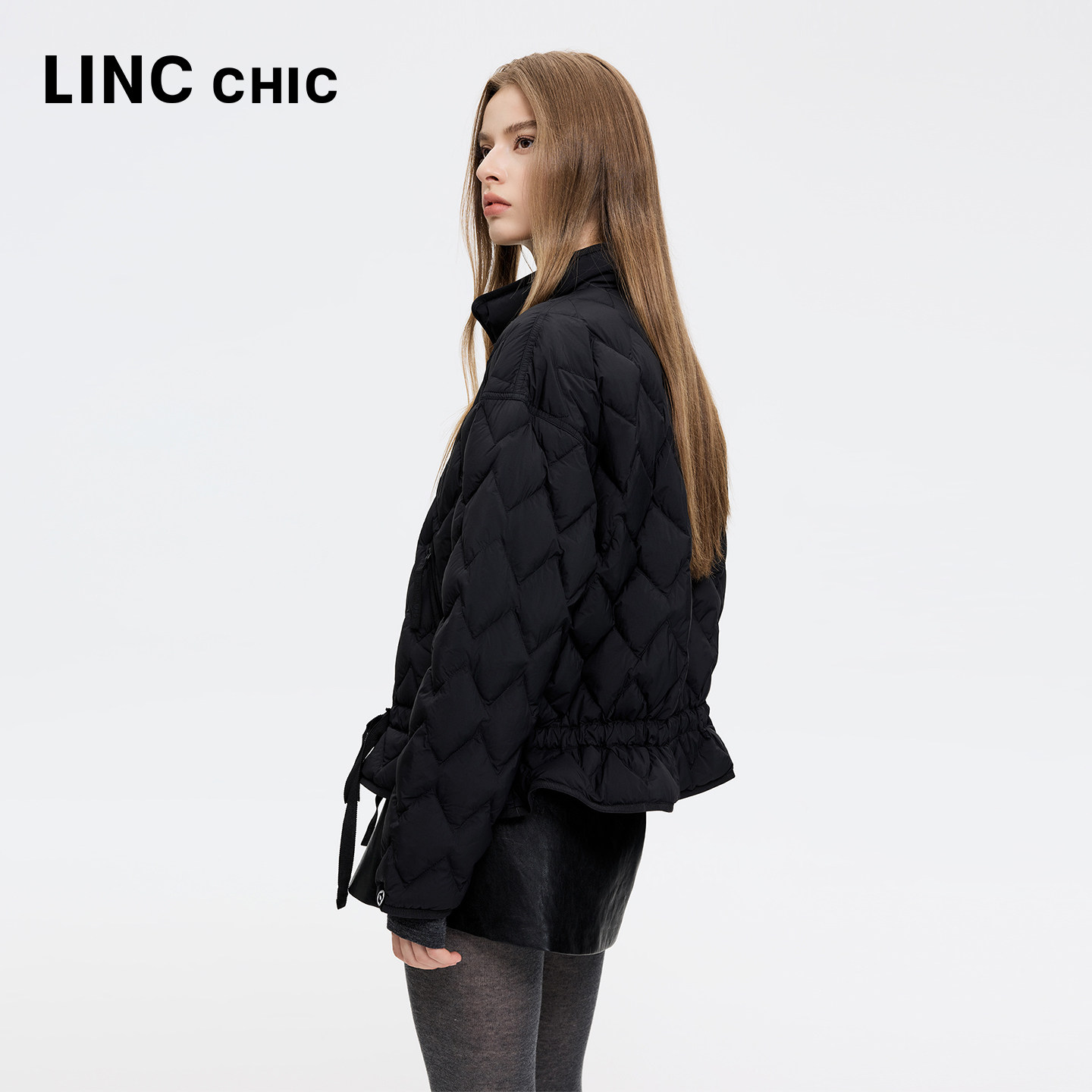 LINCCHIC金羽杰2026年秋季新品超轻量无胆防绒羽绒服女Y26801111