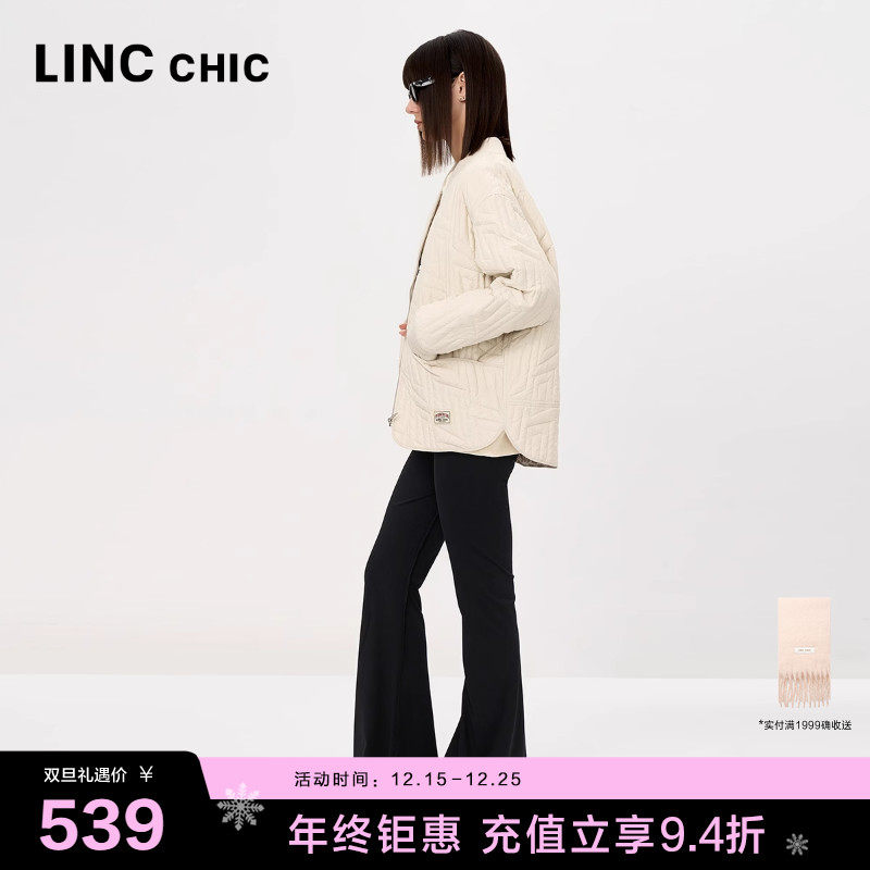 LINC重工绗缝轻薄羽绒外套