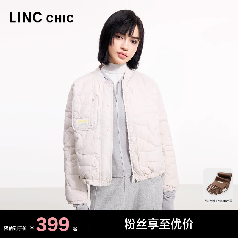 LINC短款轻薄羽绒服外套