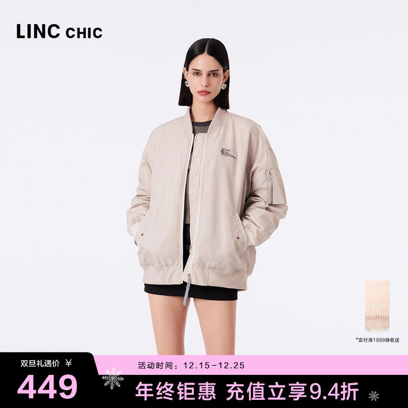 LINC飞行员夹克羽绒服外套