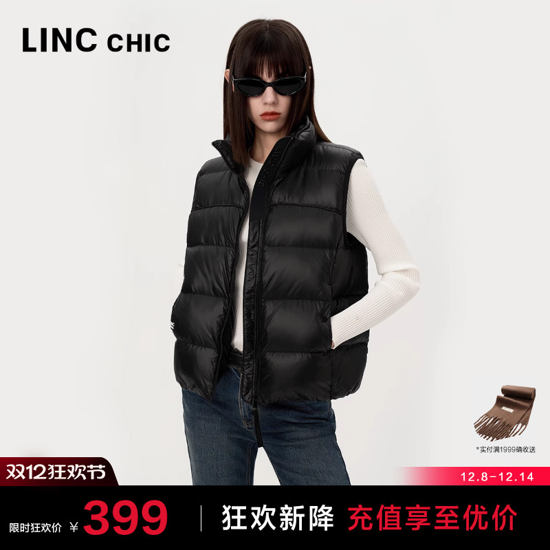 排骨羽绒背心实用经典羽绒马甲