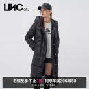 Y21808313 羽绒服女冬季 连帽长款 LINCCHIC金羽杰羽绒服女修身