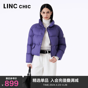 多巴胺轻体泡芙超轻1339 2023新款 羽绒服女冬季 LINCCHIC金羽杰短款