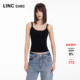 LINCCHIC金羽杰背心女夏外穿设计感细带针织吊带背心女内搭SW121Y
