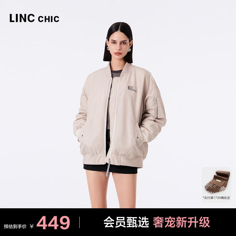 LINC飞行员夹克羽绒服外套
