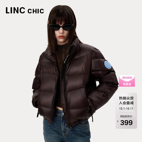 LINC立领短款轻薄羽绒服