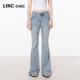 弹力微喇牛仔裤 LINCCHIC金羽杰2026年春季 新品 S261JE008YY