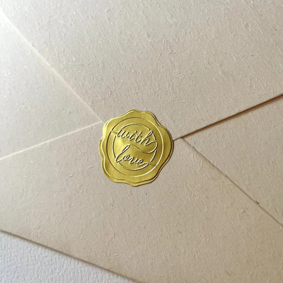 一次纸品OncePaper金箔贴纸现货