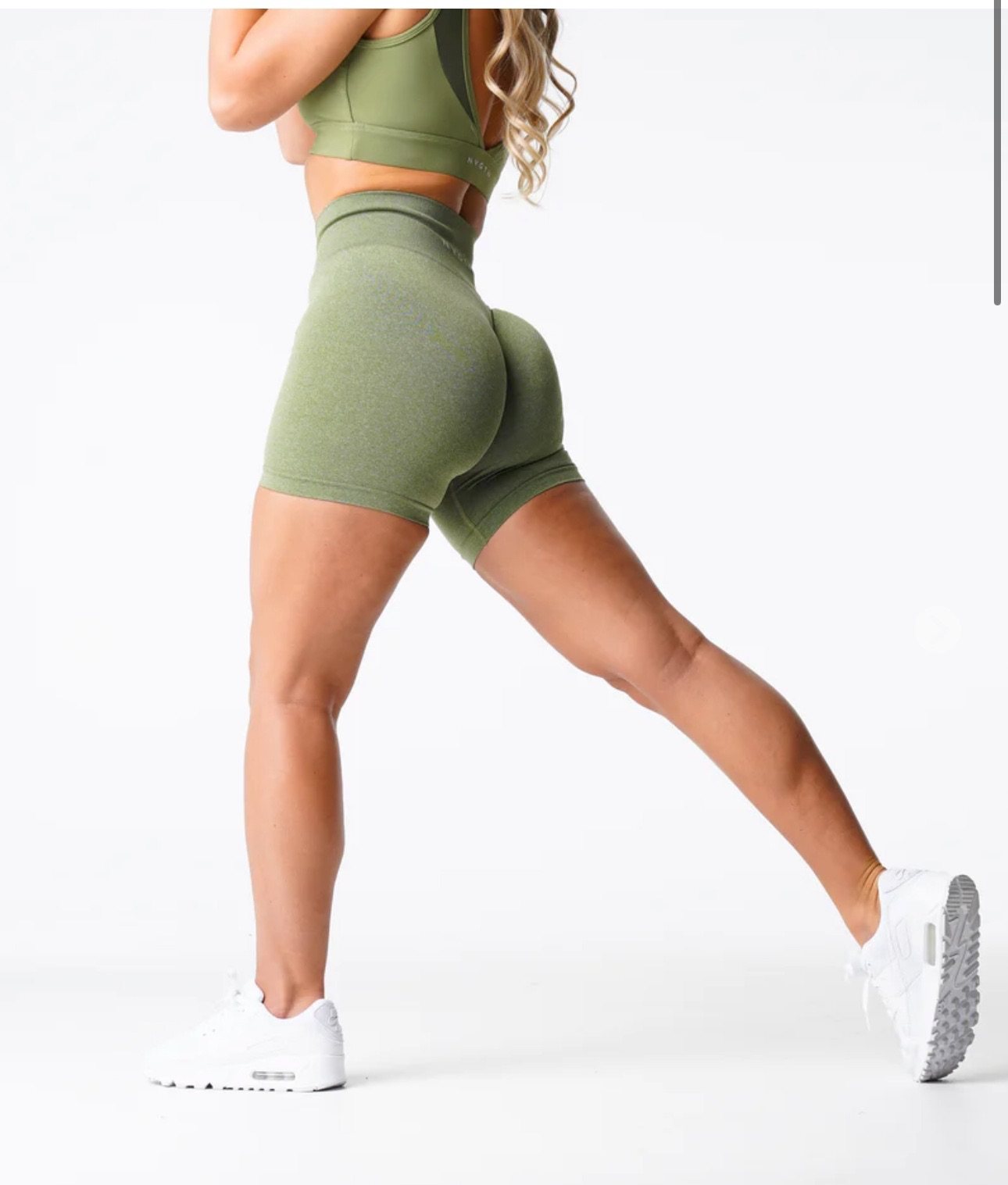 NVGTN健身裤女 夏季薄款中高腰提臀蜜桃瑜伽显臀线三分运动短裤,运动服/休闲服装,健身裤,淘宝优惠券,粉丝福利购,淘宝优惠卷