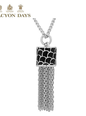 Halcyon Days轻奢时尚设计感鱼鳞吊坠百搭简约小众吸睛挂坠个性