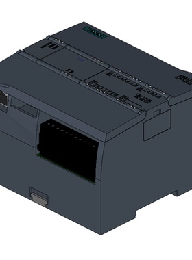 EPLAN西门子1200PLC系列原理图 2D 3D宏部件库edz，stp文件