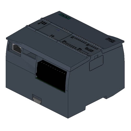 EPLAN西门子1200PLC系列原理图 2D 3D宏部件库edz，stp文件