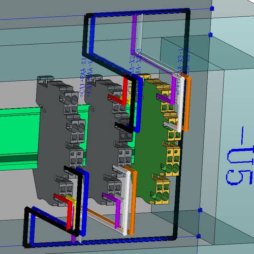 EPLAN 端子部件宏菲尼克斯PT PTTB ST STTB UK 接地edz3D2D元件库
