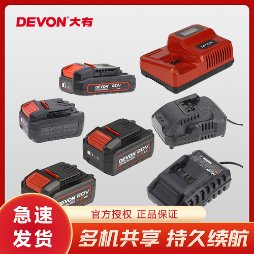 20V电动工具DEVON/大有锂电池