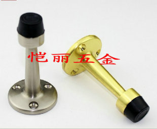 门挡卫生间 不锈钢精铸门顶 橡胶门阻门塞 玻璃防撞门吸 加长i.