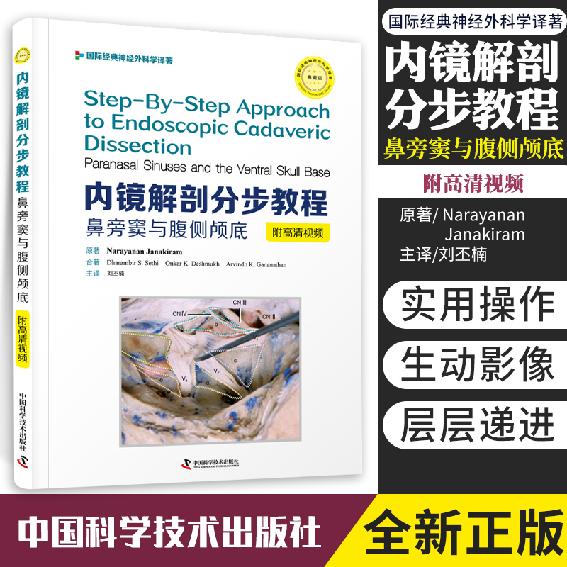 内镜解剖分步教程鼻旁窦与腹侧