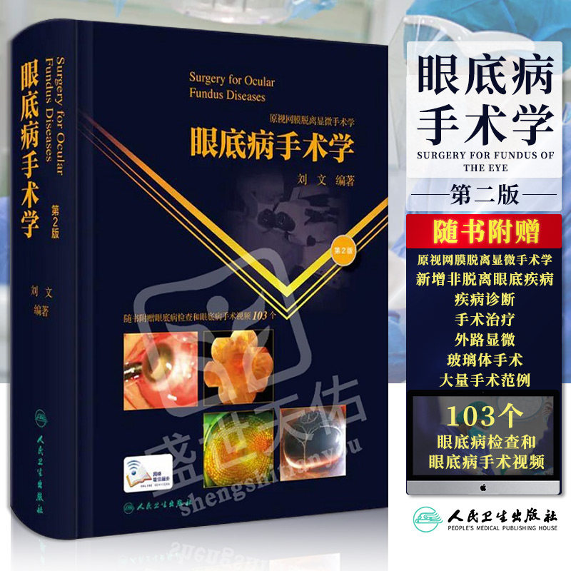 眼底病手术学第2版刘文