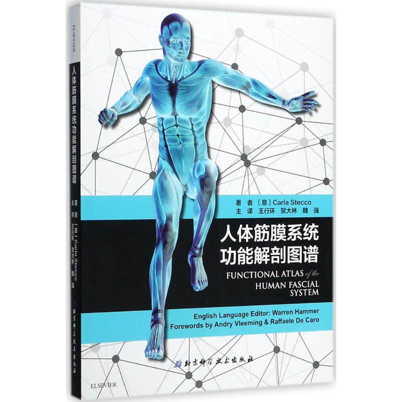 asy 人体筋膜系统功能解剖图谱 (意)卡拉·斯德科(Carla Stecco) 著;王行环,贺大林,魏强 译 9787530491232 北京科学技术出版社
