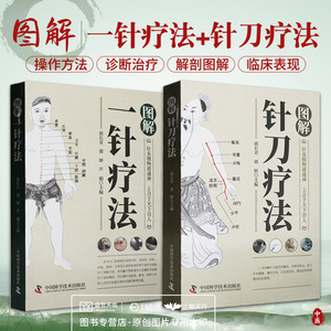 图解针刀疗法+图解一针疗法 郭长青 大全针刀应用解剖与临床书籍医学诊断与治疗灵枢诠用一针小针刀图解蒙医一本通治病治百病超微
