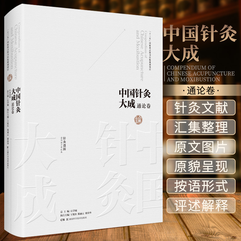 中国针灸大成通论卷 针灸逢源 石学敏 主编 大型针灸学术资料类编