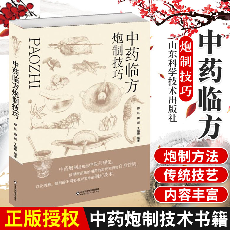 中药临方炮制技巧 中药炮制技术书籍 中药炮制传统技艺图典 中药炮制技术中药炮制大全 药检制药技术书籍中药炮制药材配伍配制书籍