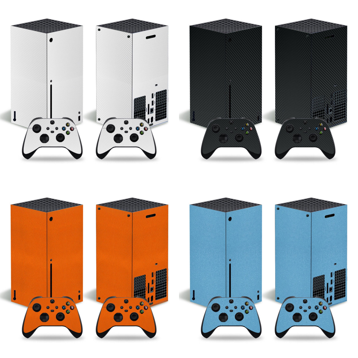 xboxseriesx碳纤维贴纸可定制