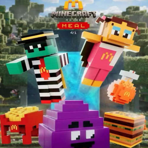 麦当劳我的世界旷工能量套餐