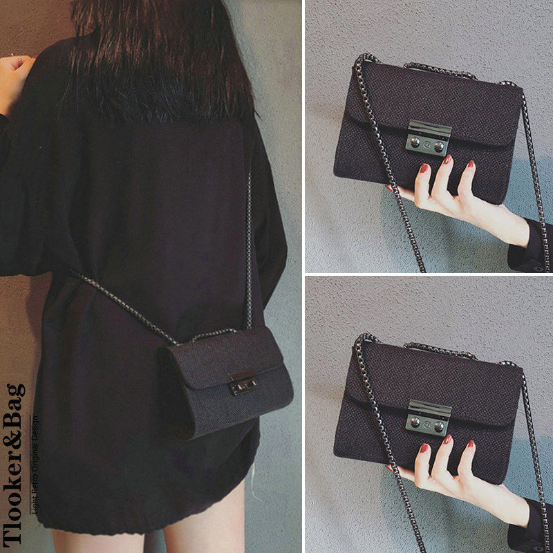 2025新款秋冬巨好看百搭小众高级感轻奢超火爆款链条斜挎小包包女