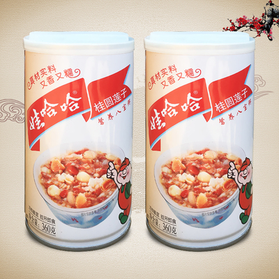 娃哈哈360g*6瓶桂圆莲子八宝粥