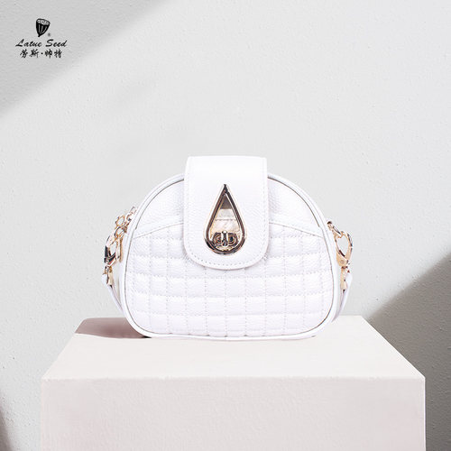 高级质感小圆包单肩斜挎包