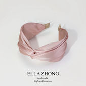 人鱼色调 宽边发箍头箍布艺唯美简约压发卡成人发饰头饰韩国原创