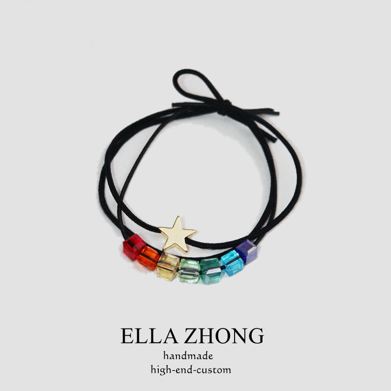 彩虹发圈发绳手链两用我有小祖宗头绳超仙女网红发饰头饰韩国简约,饰品/流行首饰/时尚饰品新,发饰,淘宝优惠券,粉丝福利购,淘宝优惠卷