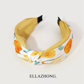 蜜甜显白 发箍头箍甜美可爱发卡清新原创小众发饰减龄黄色多巴胺