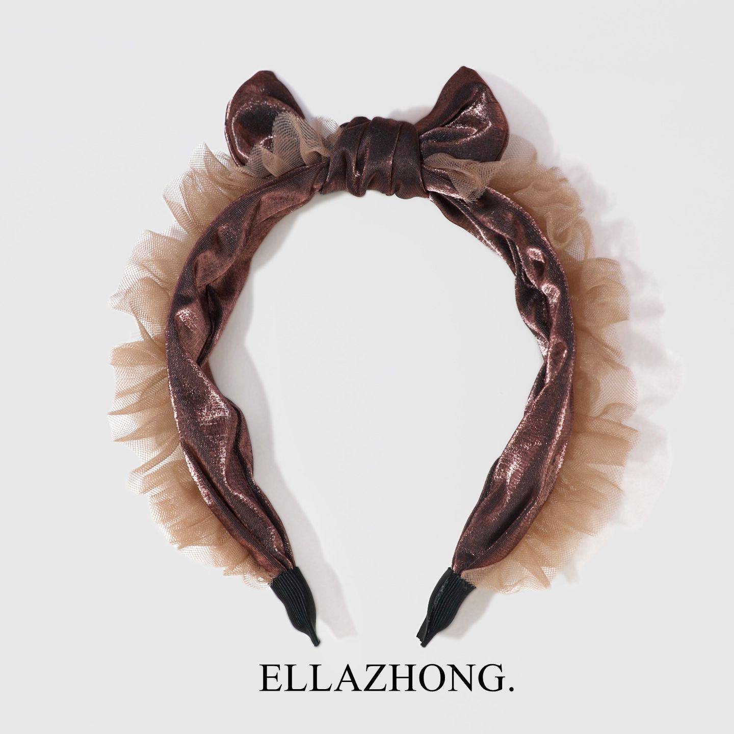 百搭可爱~原创不撞款咖色发箍女复古甜美头箍减龄韩系蝴蝶结发饰,饰品/流行首饰/时尚饰品新,发饰,淘宝优惠券,粉丝福利购,淘宝优惠卷