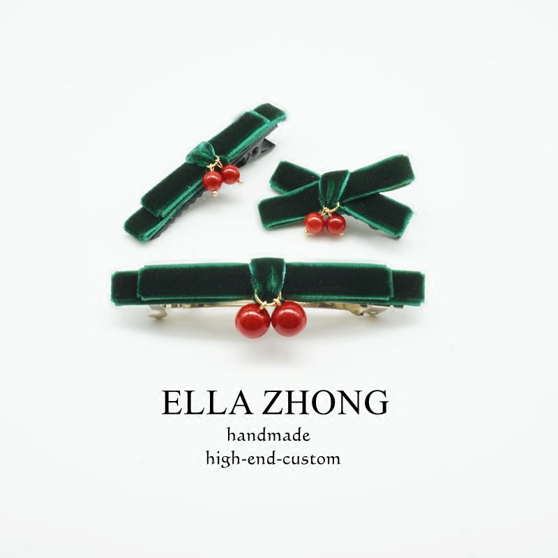 发饰Ellazhong发夹甜美