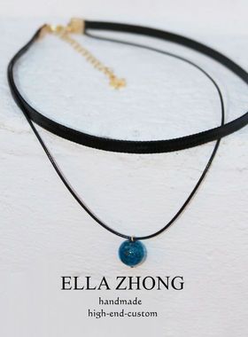 EllaZhong一直恋爱对啊星空项链