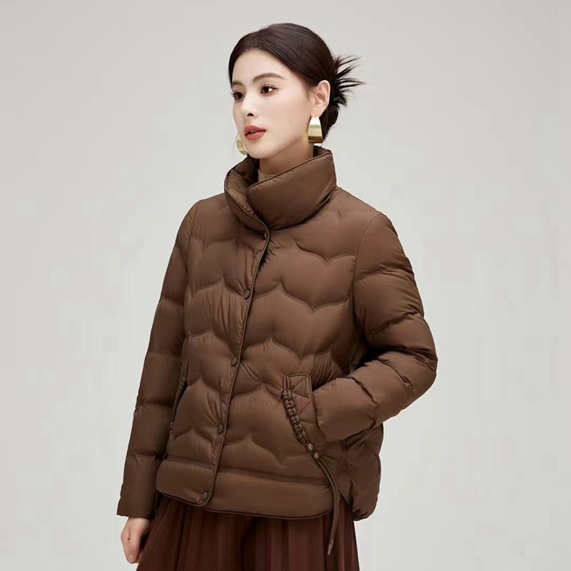 国风鸭绒服羽绒服高品质