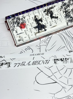 雪乃适用于美加狮Nano68系列灯箱贴纸二次元电竞游戏键盘灯罩贴纸