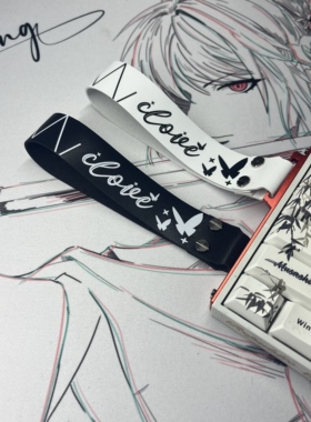 暮蝶2客制通用键盘飘带wooting小蜜蜂ATK68键盘飘带通用装饰挂件