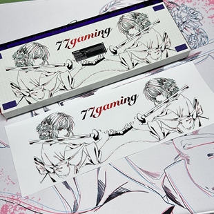 77gaming特别版Made68系列键盘贴纸Made68ultramade68pro底部贴纸