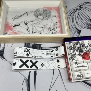 键盘飘带印花集等适用于Wooting 饰品 60HE30美加狮磁轴键盘通用装