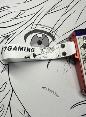 77gaming樱之舞美加狮客制化键盘飘带wooting装饰挂件二次元游戏A