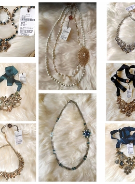 马T奴阿*丹*娜家豪华项链金色蓝色白色女士时尚饰品流行首饰2024